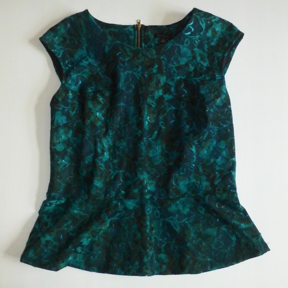 Ann Taylor Peplum top